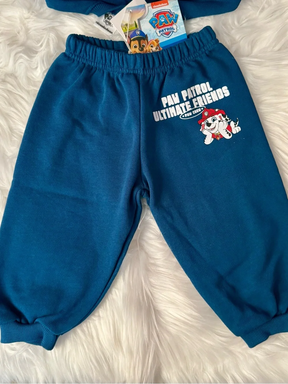 ZARA Paw Patrol Kids Blue Sweatshirt & Jogger Set, Size 1 1/2 years